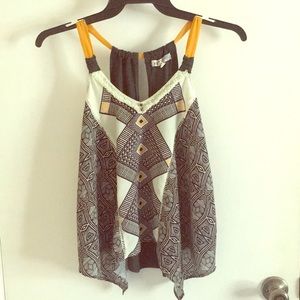 BOHO trippy loose blouse